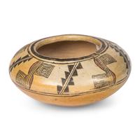 Hopi Polychrome Pottery Bowl