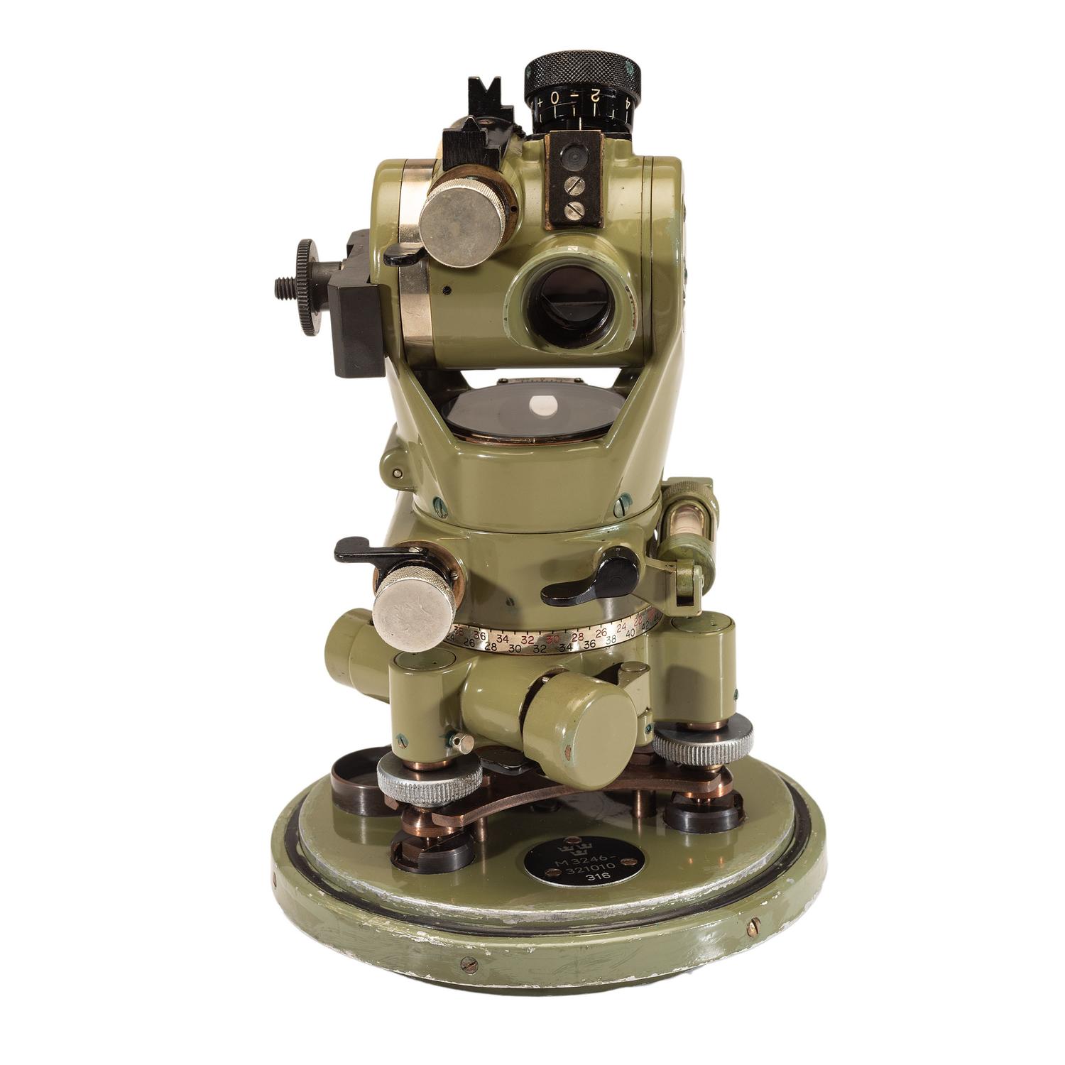 Lot of WWII-era Swedish and Swiss Military Optic Devices