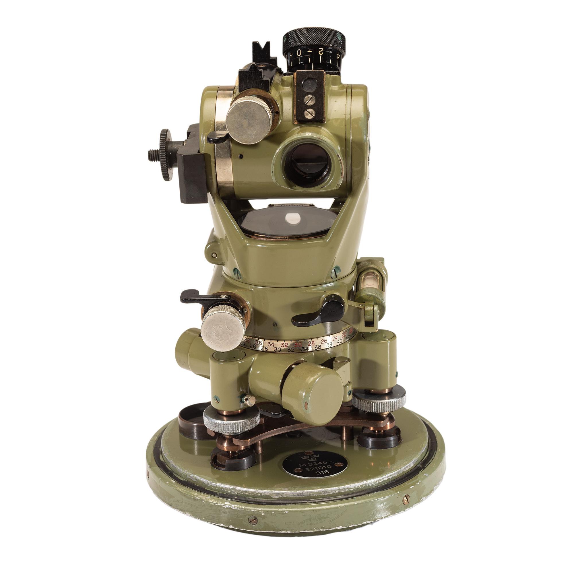 Lot of WWII-era Swedish and Swiss Military Optic Devices