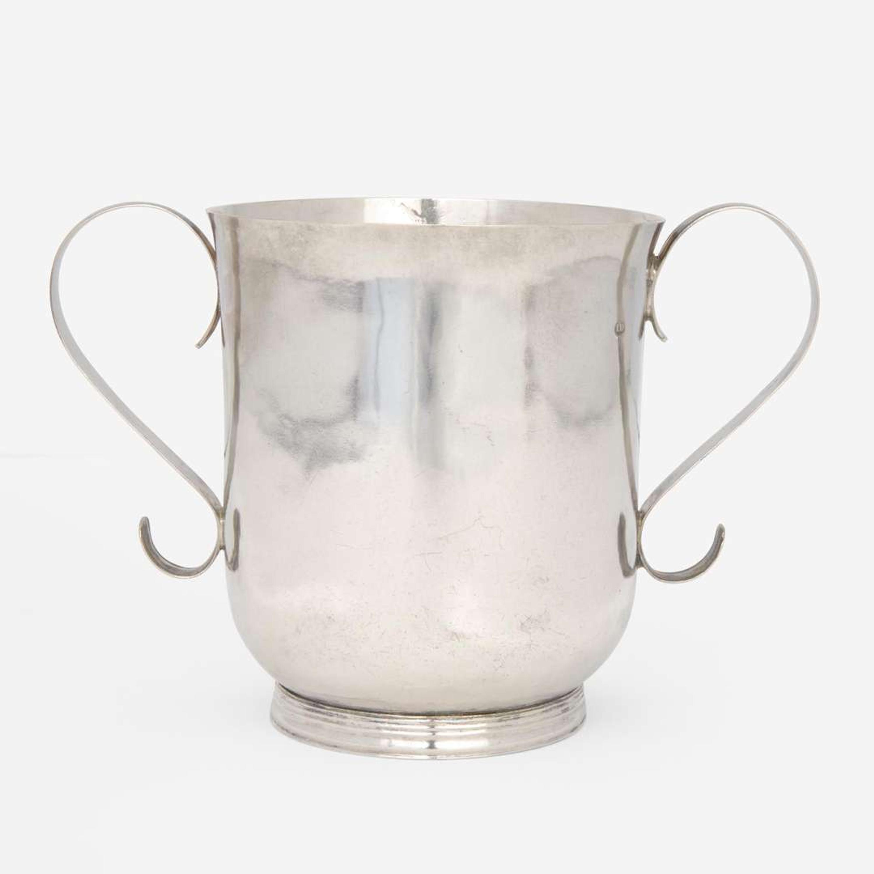A silver two-handled cup John Dixwell (1680-1725), Boston, MA, circa 1715