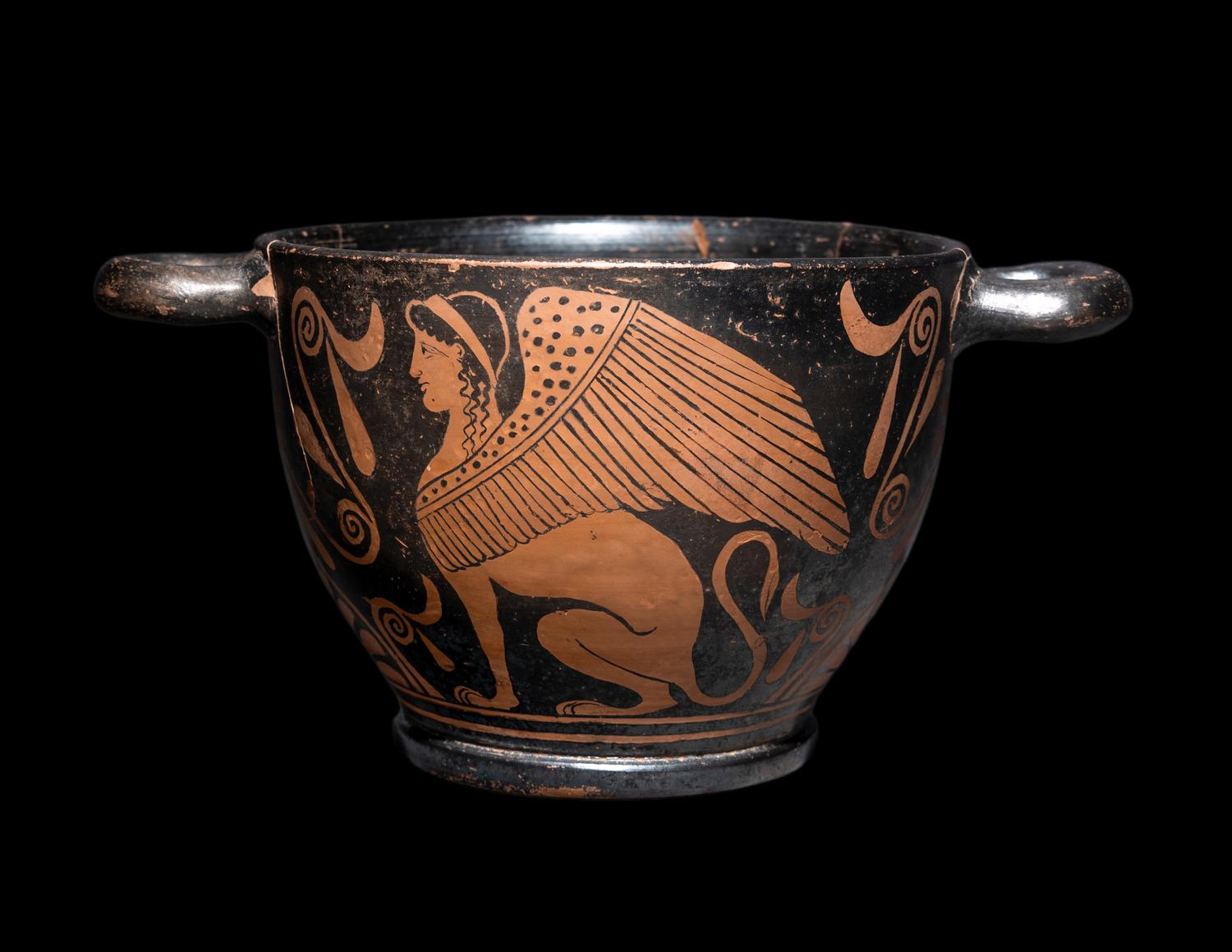 A Lucanian Red-Figured Skyphos