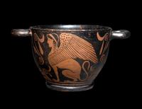 A Lucanian Red-Figured Skyphos