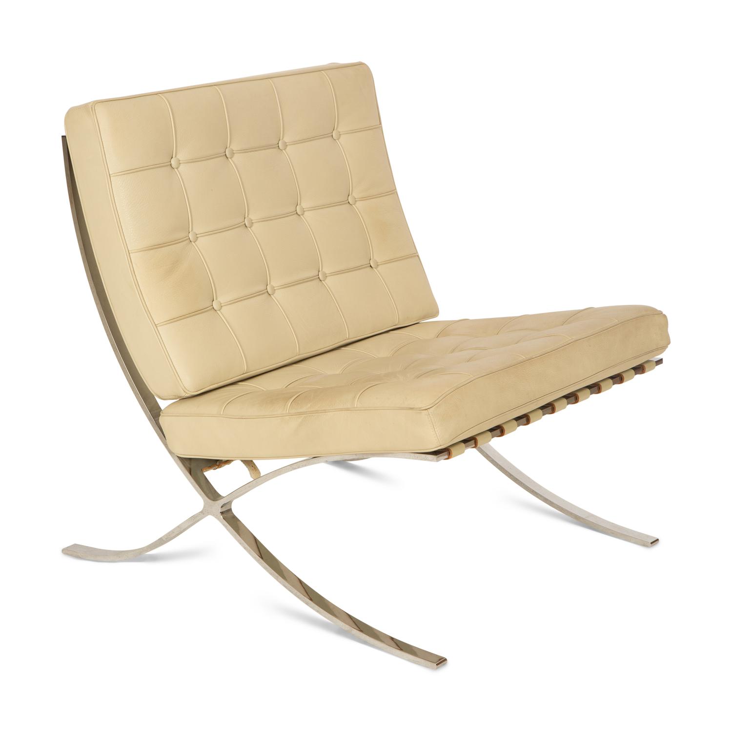 A Mies Van Der Rohe Knoll Barcelona Chair — 20TH CENTURY