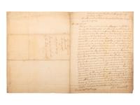 [REVOLUTIONARY WAR]. A group of documents related to Revolutionary War-era America, including: