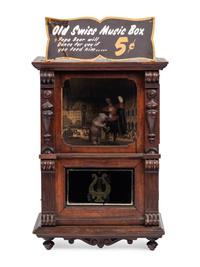 A Swiss Automaton "Station" Music Box