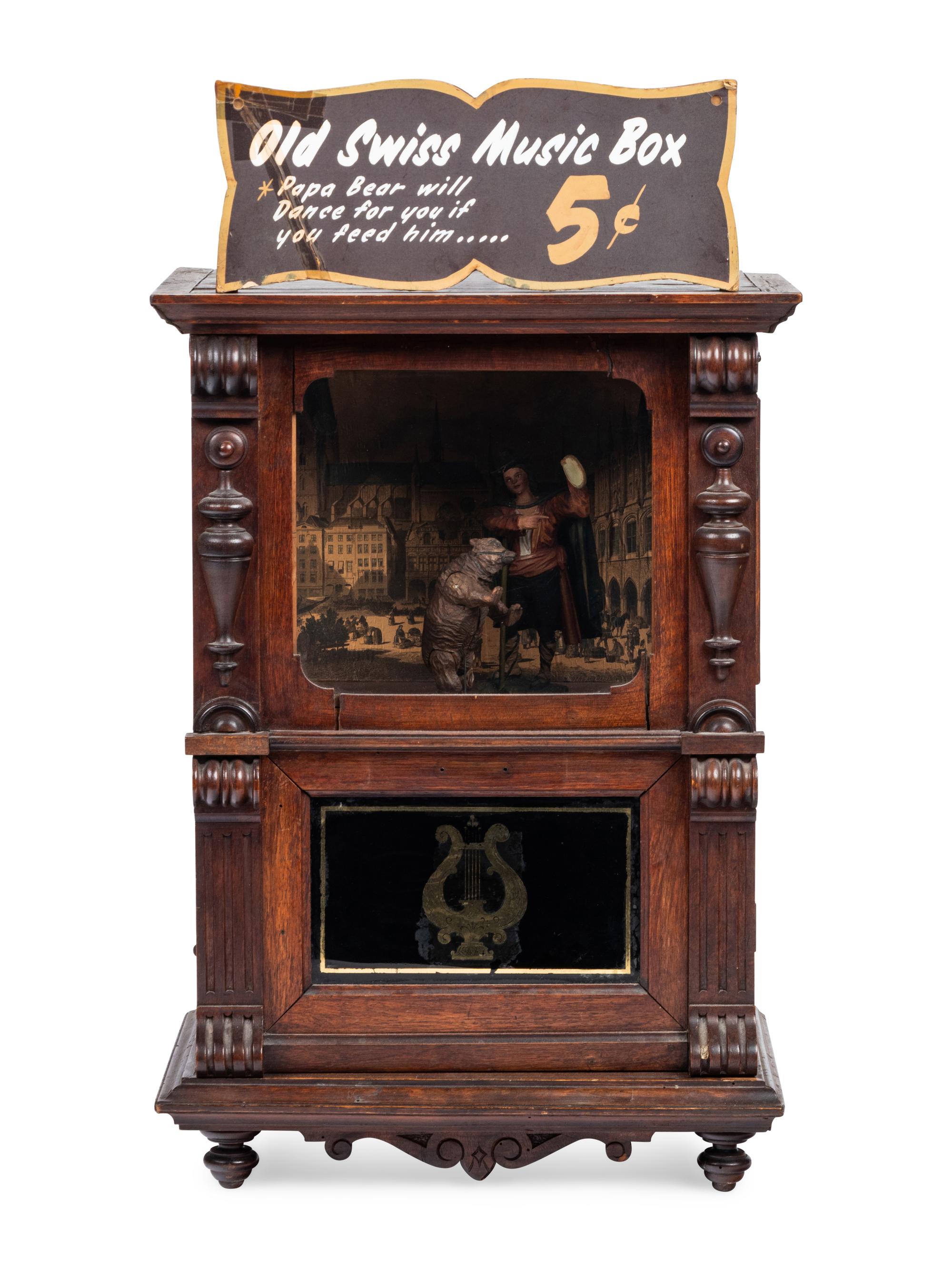 A Swiss Automaton "Station" Music Box