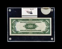 Three $500 Federal Reserve Notes