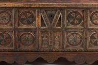 A Continental Polychrome Decorated Cassone