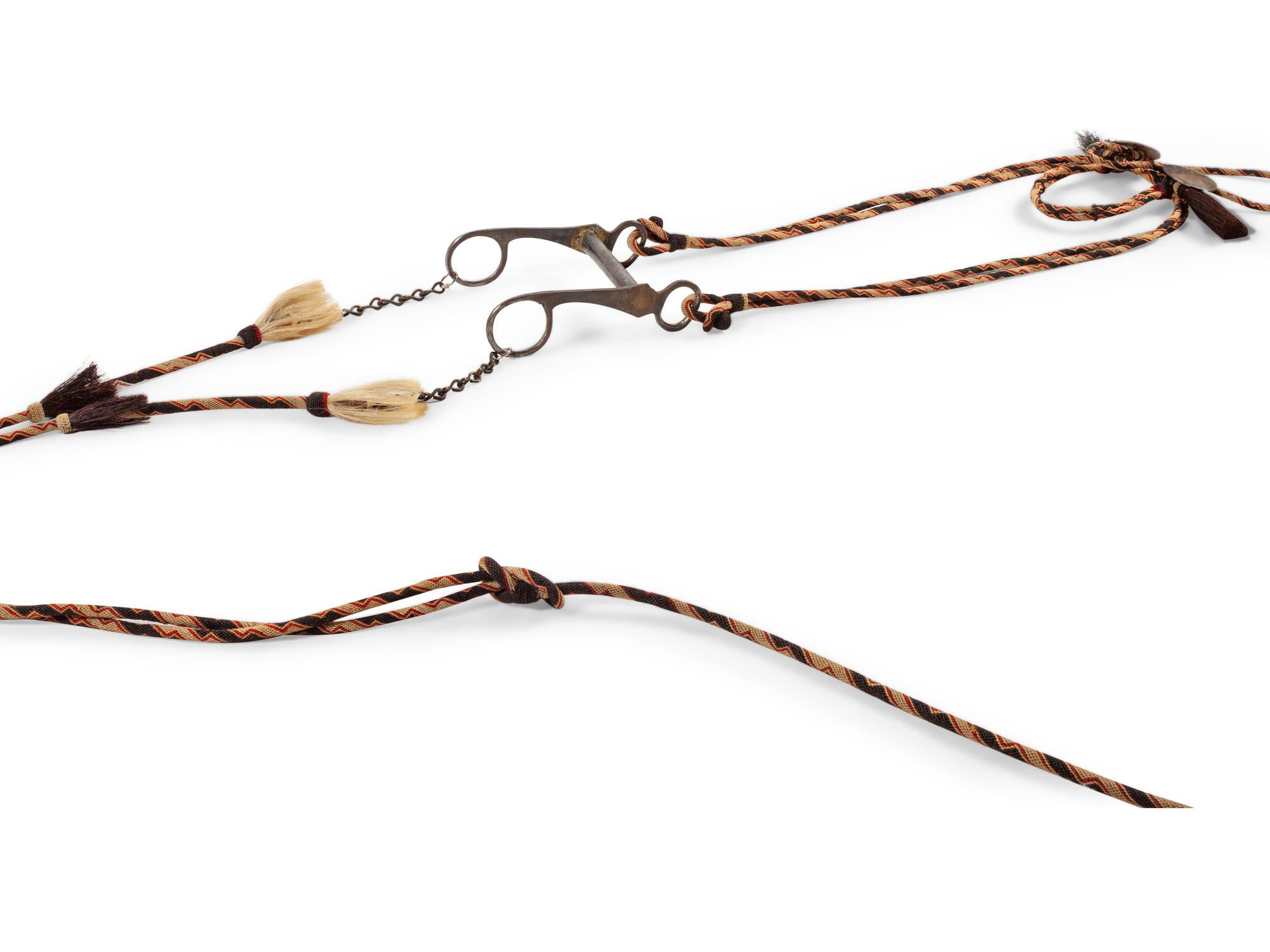 Prison Made Hitched Horsehair Bridle