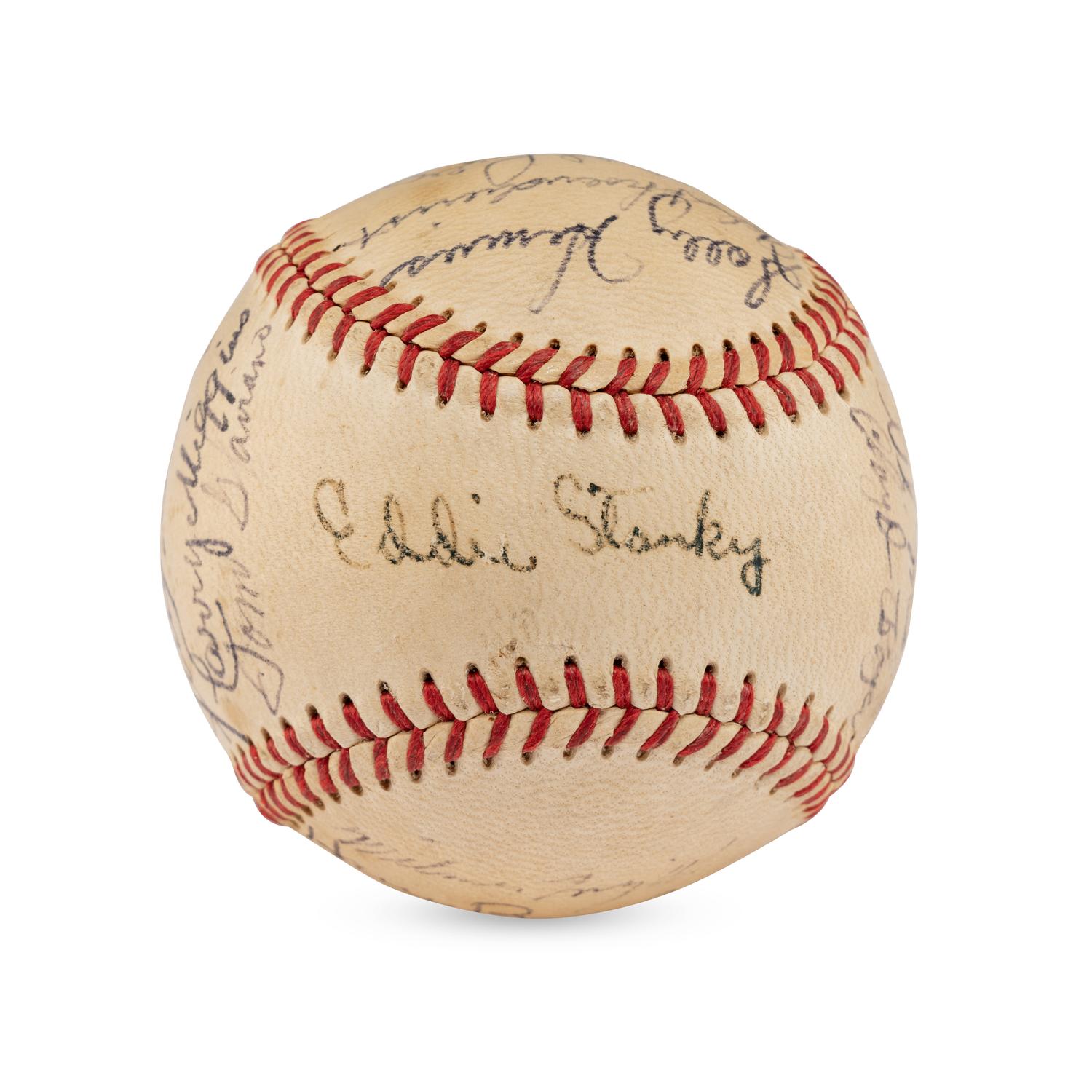 A 1952 St. Louis Cardinals Team Signed Autograph Baseball