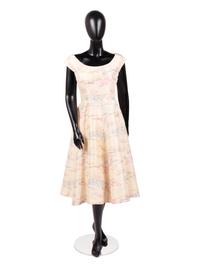 Balenciaga Haute Couture Taffeta Dress, 1955