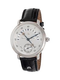 MAURICE LACROIX, REF. 07769 STAINLESS STEEL 'MASTERPIECE JOUR ET NUIT' WATCH