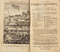 [Sporting] (Cox, Nicholas). The Gentleman's Recreation, In Four Parts. viz. Hunting, Fowling, Hawking, Fishing...