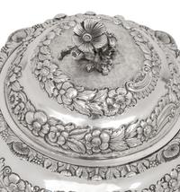 An Irish George IV Silver Covered Jar