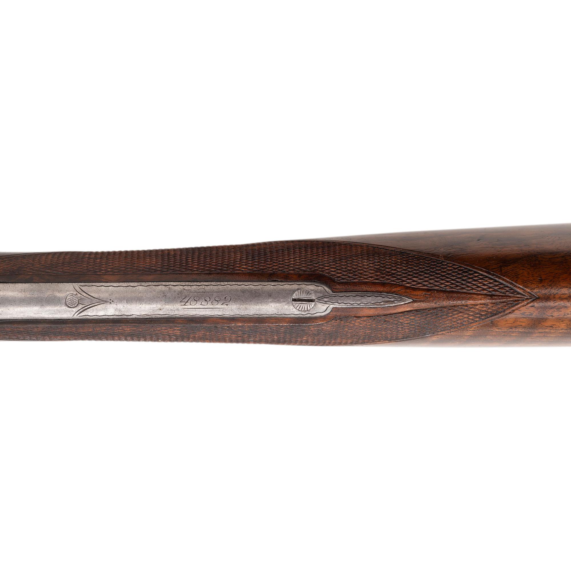 **Lefever Arms Company E Grade Sideplate Shotgun