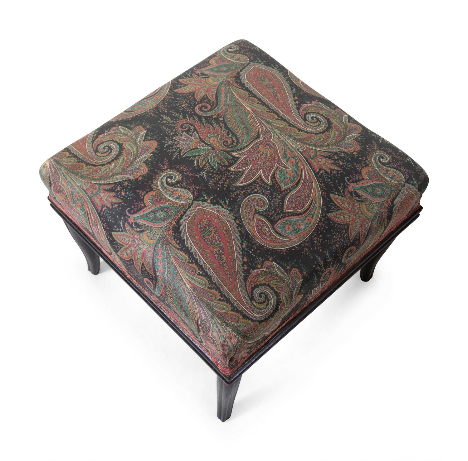 A Pair of Directoire Ebonized Tabourets