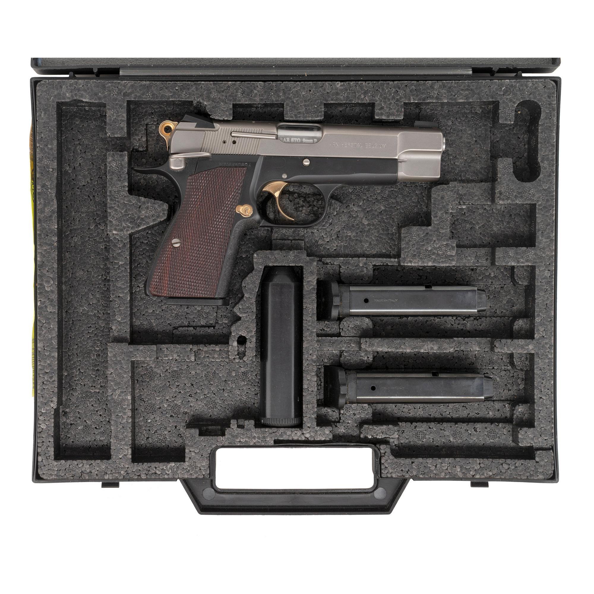 *FN MKIIIS Hi-Power Custom Carry Pistol in Factory Box