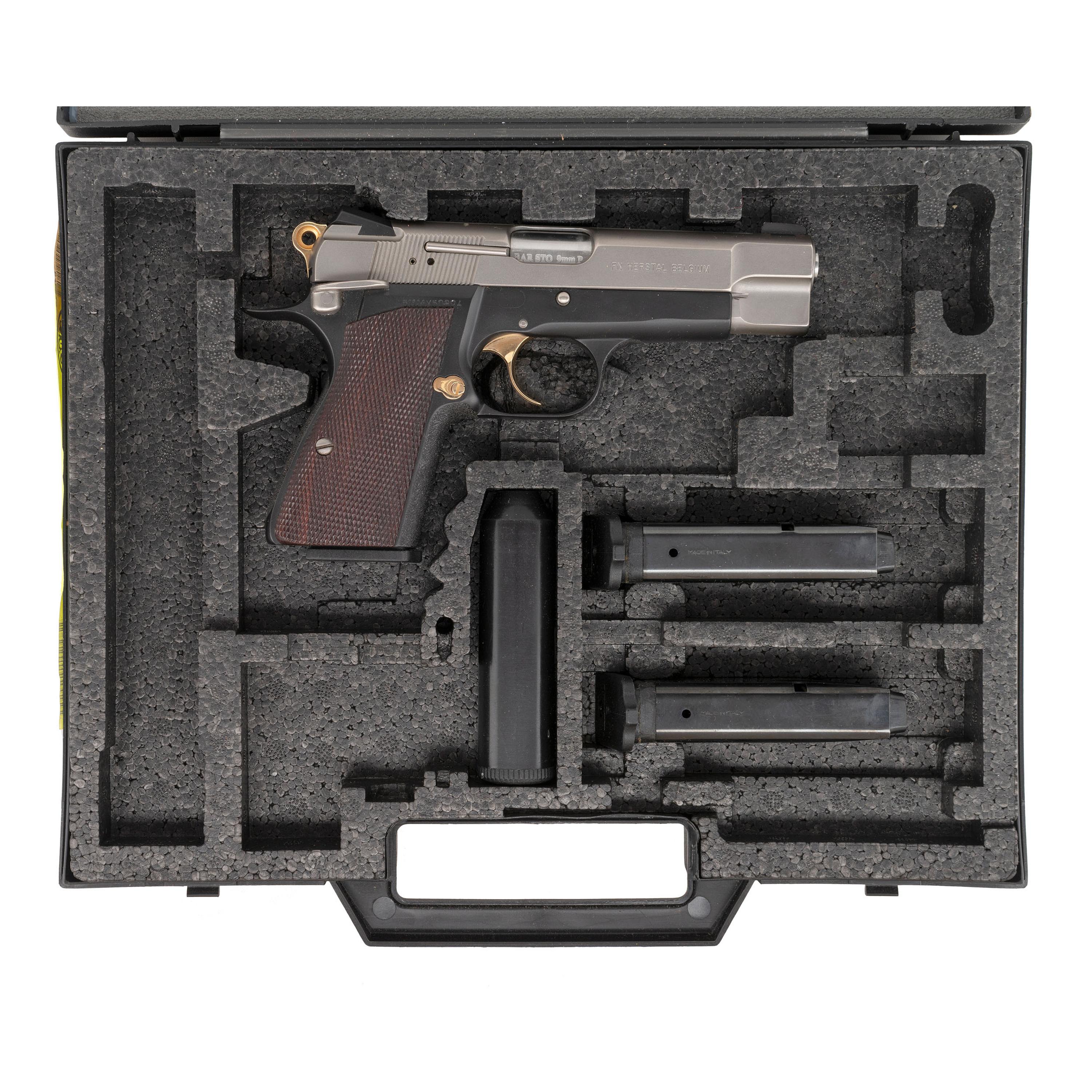 *FN MKIIIS Hi-Power Custom Carry Pistol in Factory Box