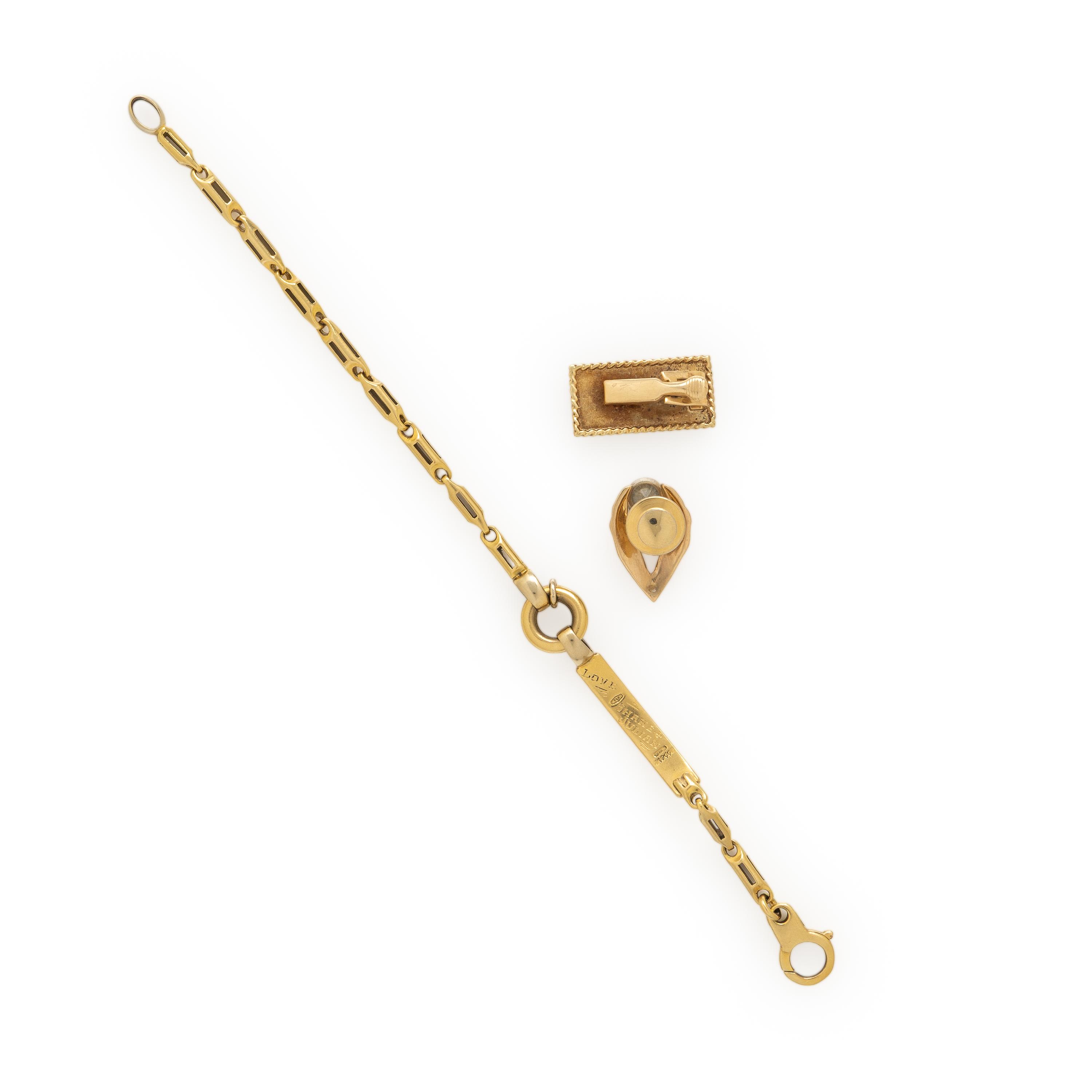 Collection of Yellow Gold Jewelry