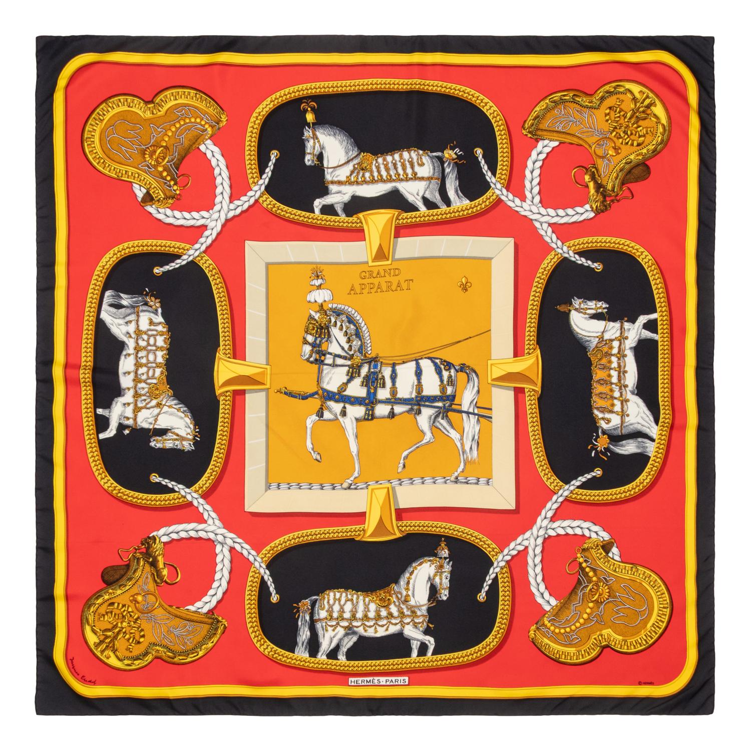 Hermès & Liberty, Three Silk Scarves
