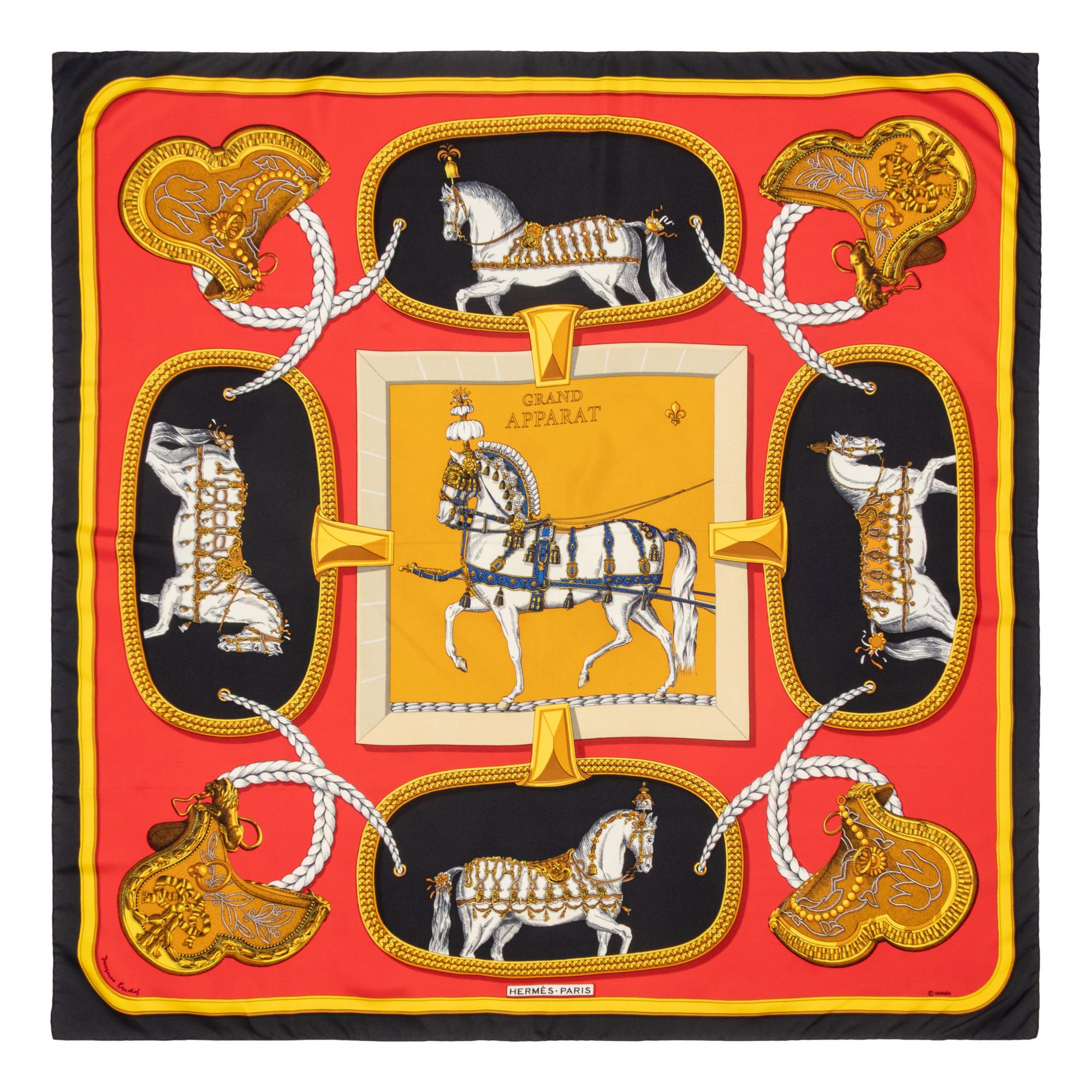 Hermès & Liberty, Three Silk Scarves