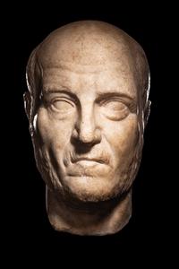 A Roman Marble Portrait Head of a Patrician
