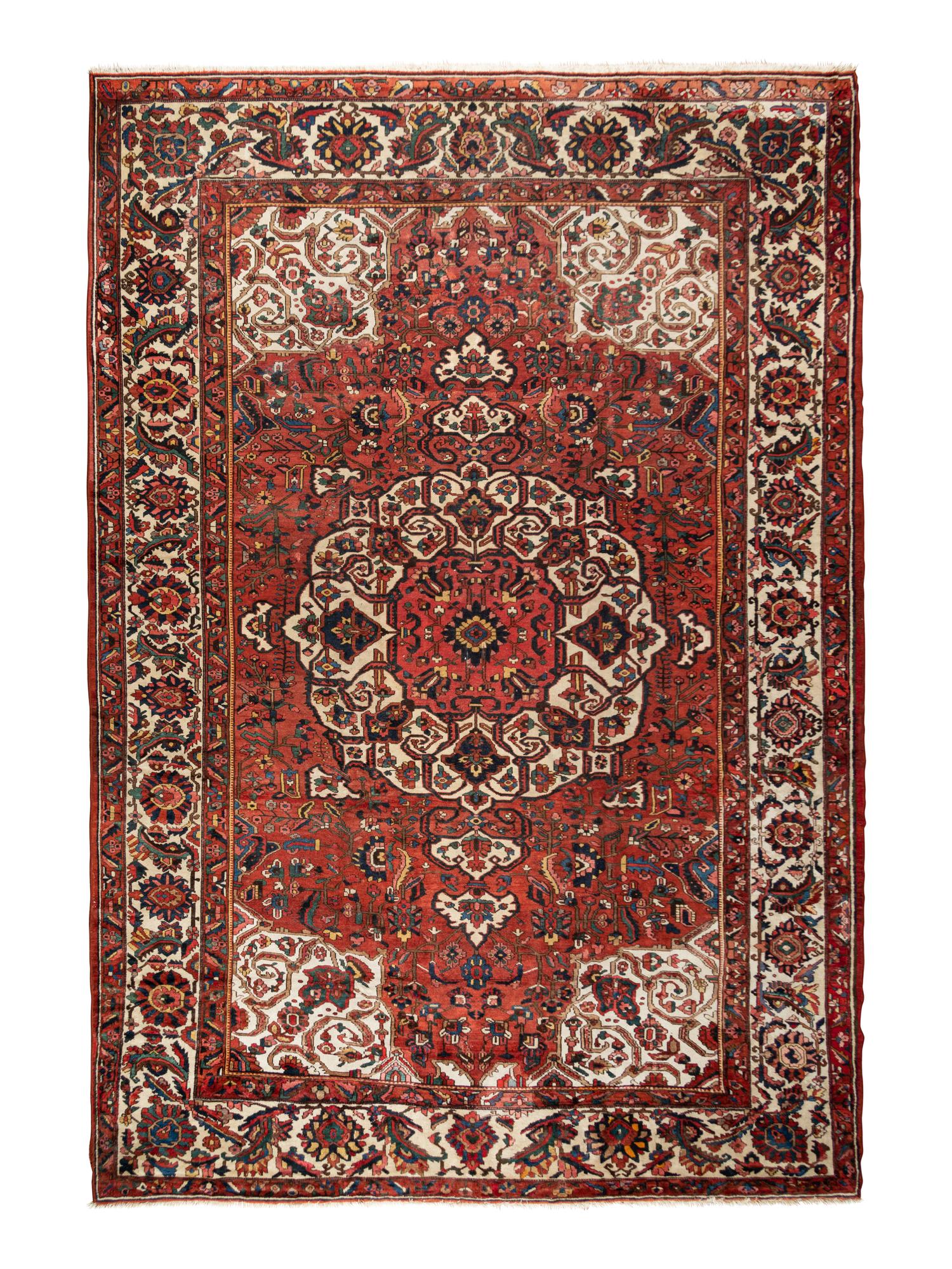 A Bakhtiari Wool Rug