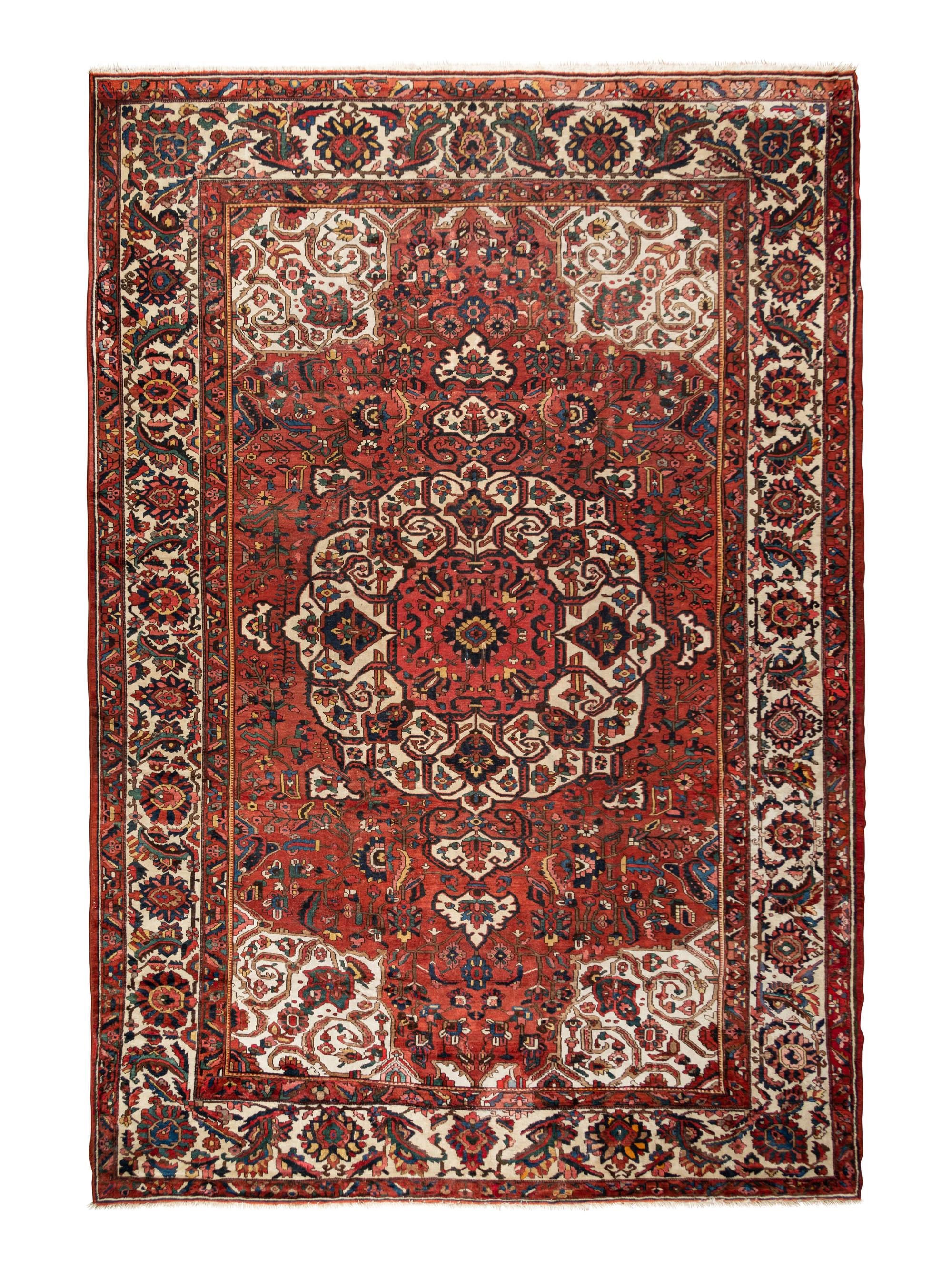 A Bakhtiari Wool Rug