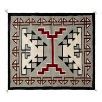 Navajo Single Saddle Blanket [Rug]