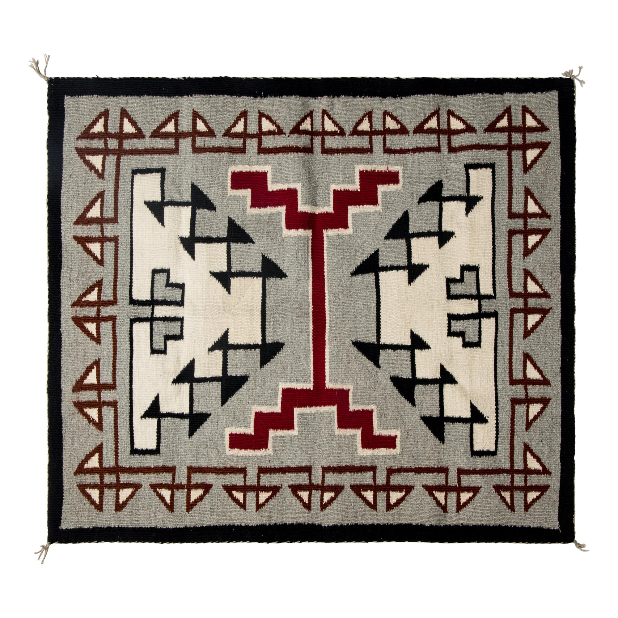 Navajo Single Saddle Blanket [Rug]