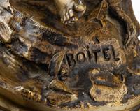 A French Gilt Metal Figural Group Mounted as a Lamp
