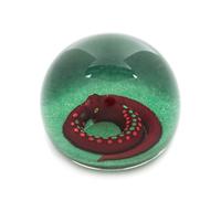 Paul Ysart, (Spanish, 1904-1991), an Aventurine Snake paperweight