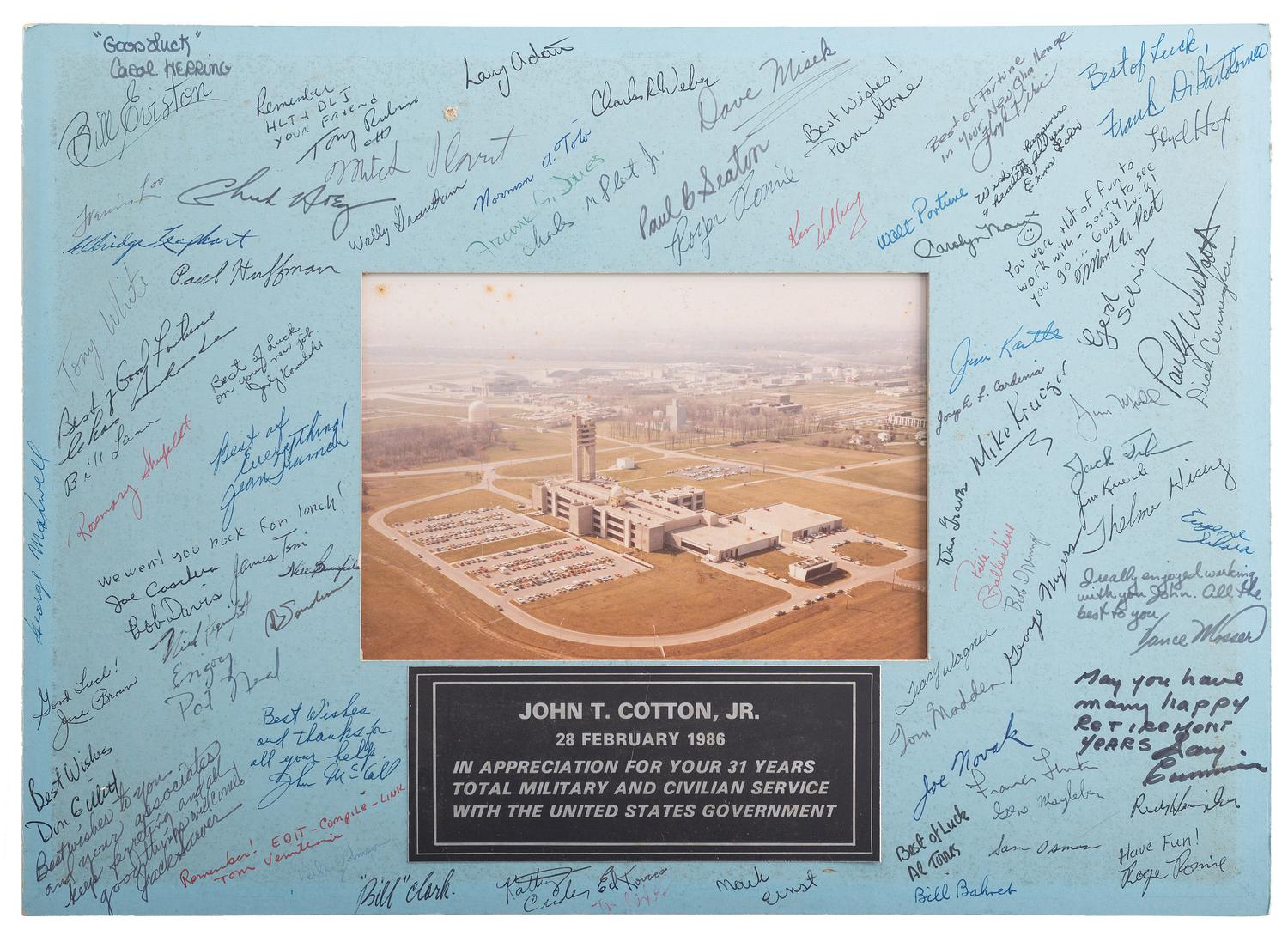 [WORLD WAR II]. Archive of more than 30 items identified to African American Captain John T. Cotton, Jr.