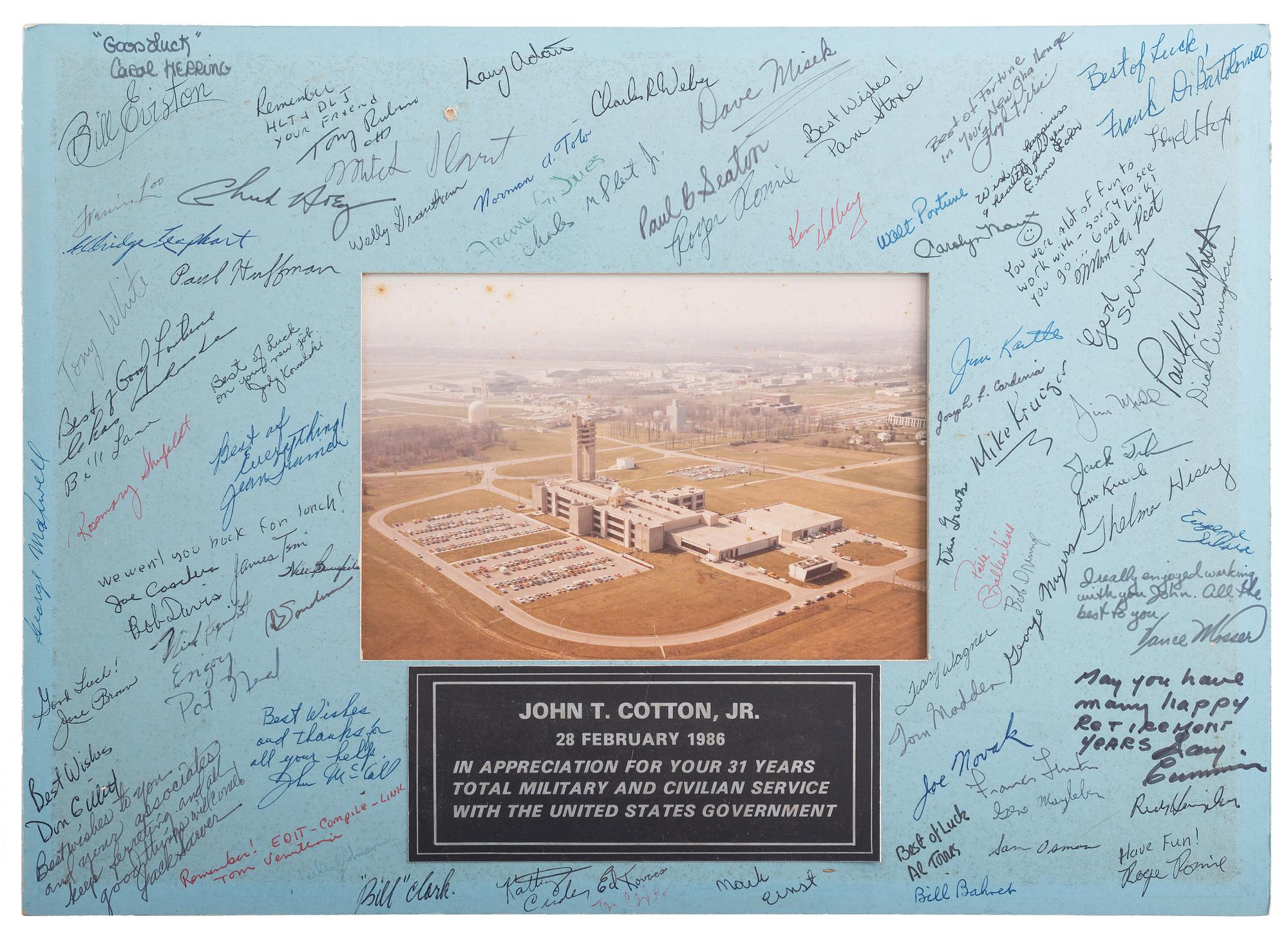 [WORLD WAR II]. Archive of more than 30 items identified to African American Captain John T. Cotton, Jr.
