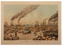 [WALKER, William Aiken (1839-1921)]. The Levee - New Orleans. New York: Currier & Ives, 1884.