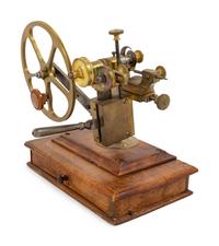 A Brass and Steel Watch Maker's Rounding Up Tool