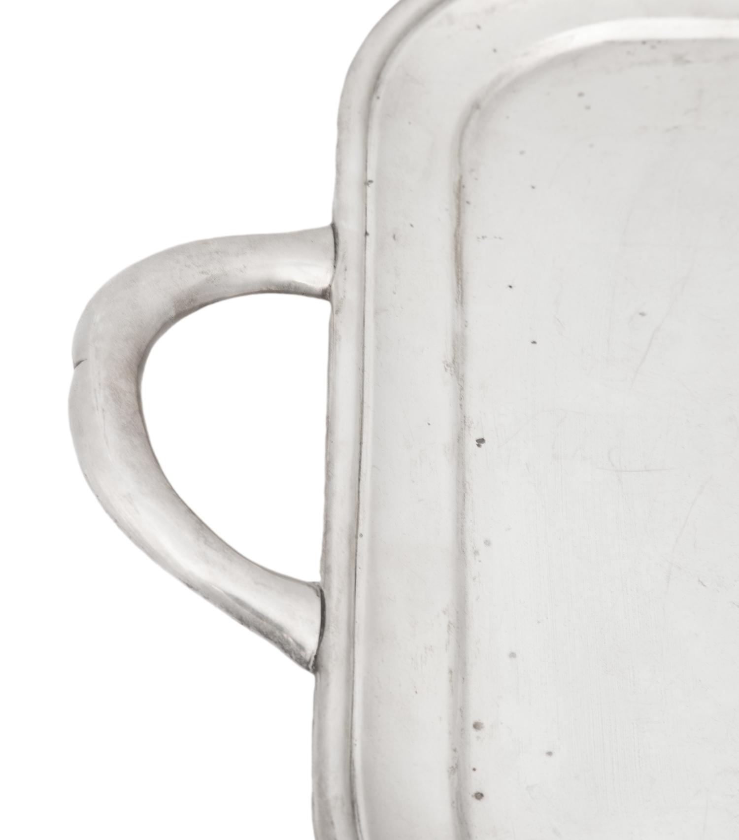 An American Silver Tray