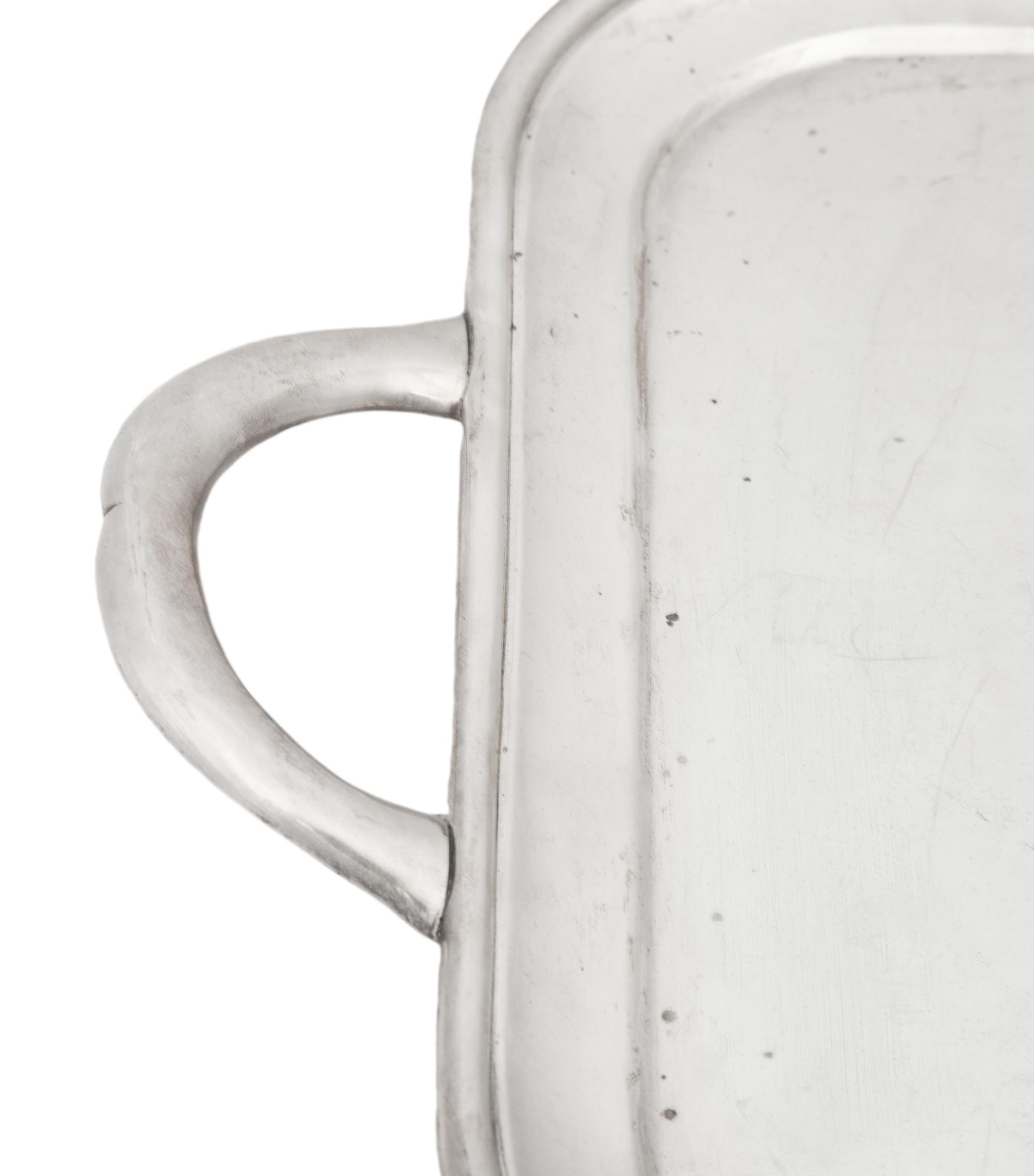 An American Silver Tray