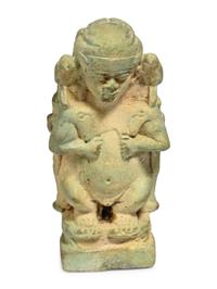 An Egyptian Faience Pataikos