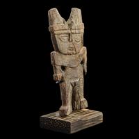 A Chimu Wood Figure