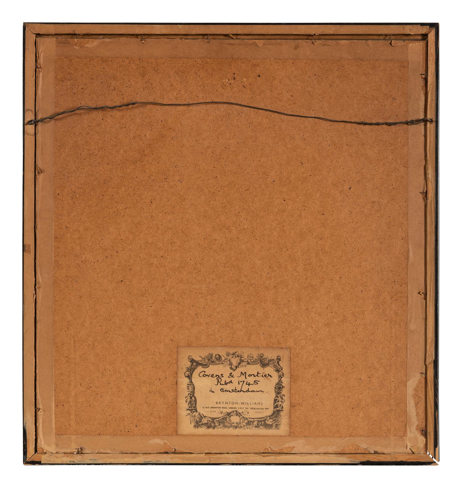 POPPLE, Henry (d.1743). A Map of the British Empire in America with the French and Spanish Settlements adjacent therto. London: Covens and Mortier, ca 1745.