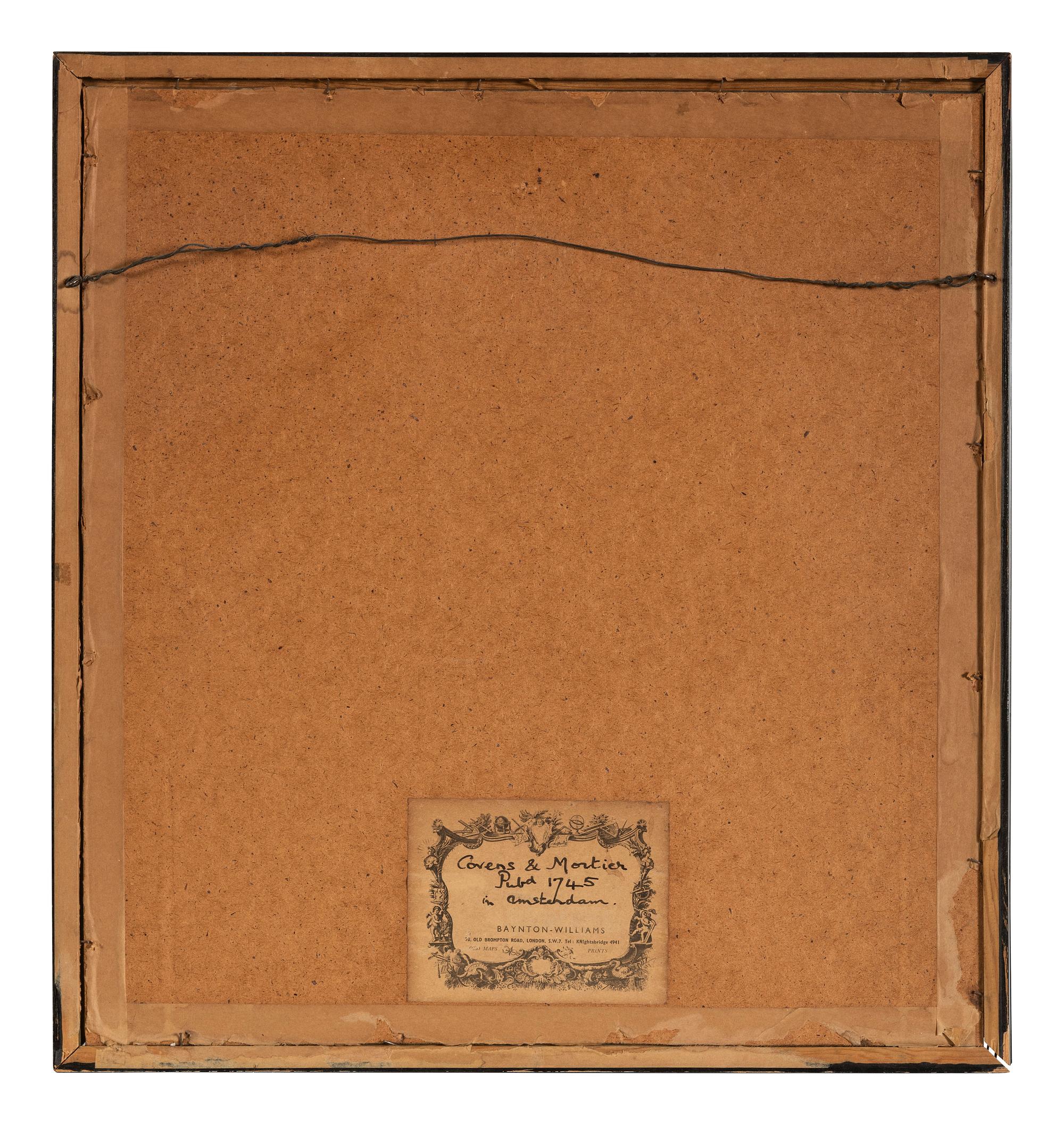 POPPLE, Henry (d.1743). A Map of the British Empire in America with the French and Spanish Settlements adjacent therto. London: Covens and Mortier, ca 1745.