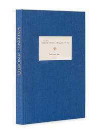 [VALENTI ANGELO]. LINDEN, James, editor. Con Amore Valenti Angelo: A Bibliography 1971-1982. San Francisco: Linden Editions, 1992.