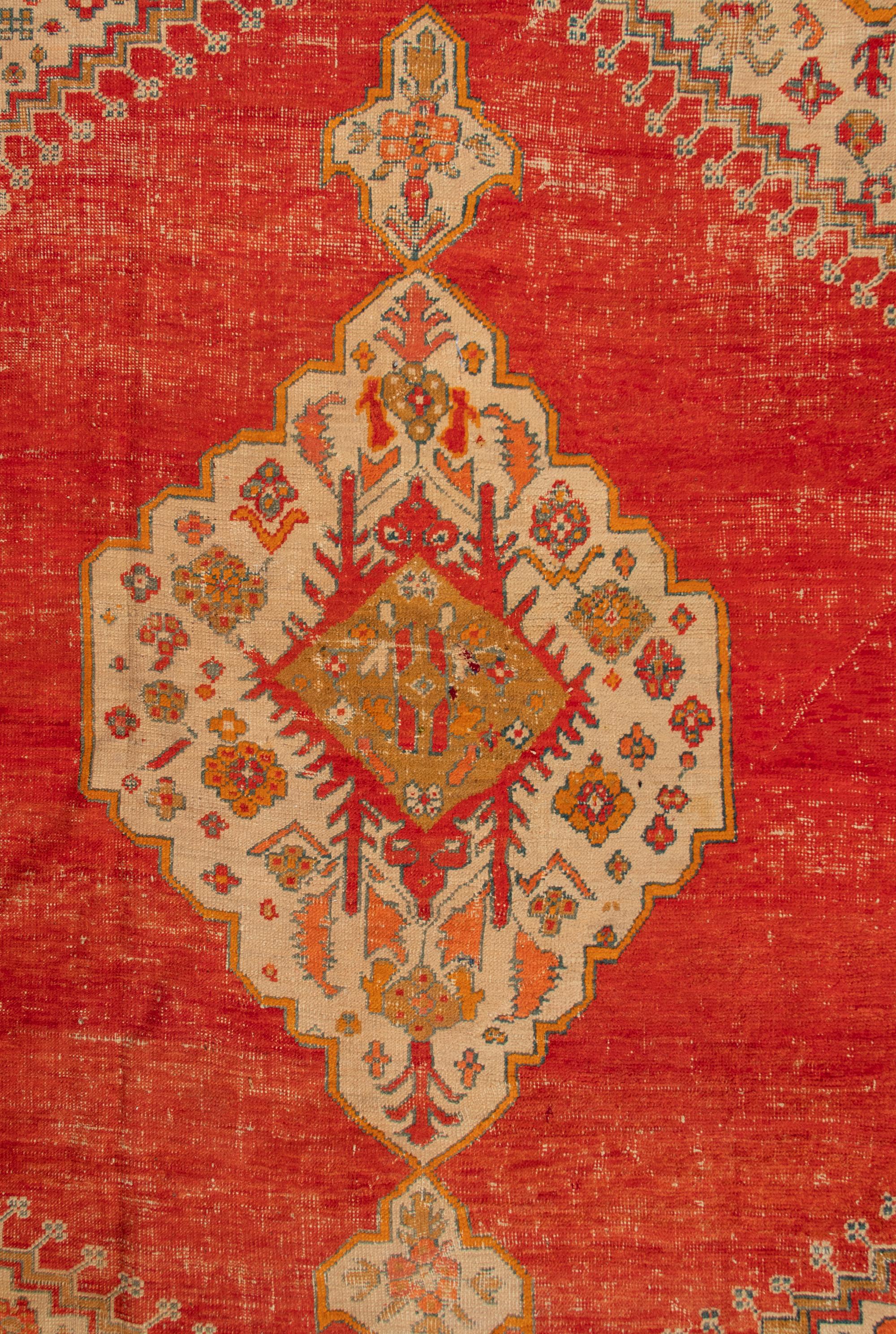An Oushak Wool Rug