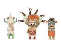 Group of Hopi Katsinas