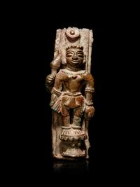 An Indian Bronze Figure of Bhairava