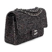 Chanel, Medium Classic Double Flap in Quilted Tweed, Limited Edition