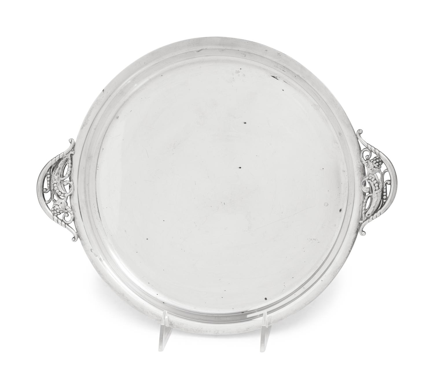 An American Silver Serving Tray
