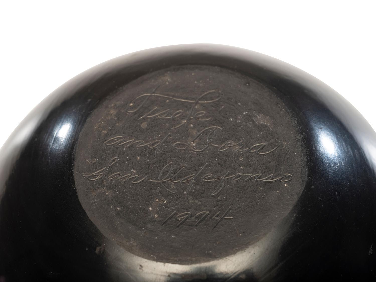 Blackware Pottery Jars