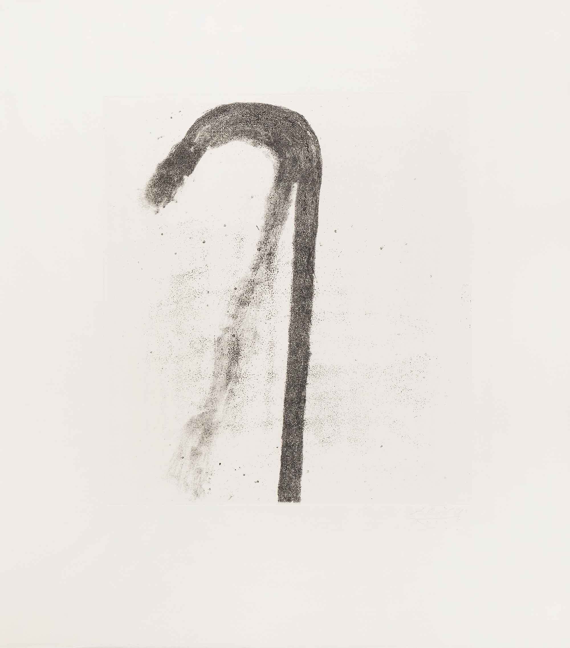 Avigdor Arikha, (Israeli, 1929-2010), Au loin un oiseau, 1973 (complete portfolio of 5 etchings)
